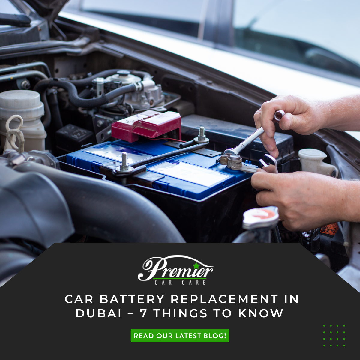 car battery replacement in Dubai