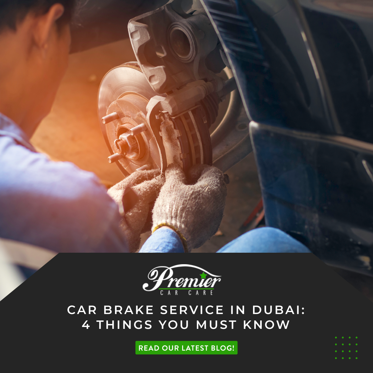 car brake service in Dubai
